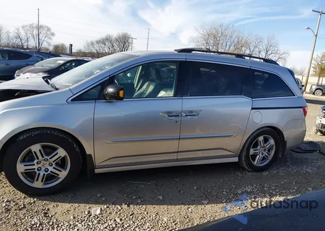 2012 Honda Odyssey Touring/Touring Elite из США, поврежденный, VIN 5FNRL5H96CB021553